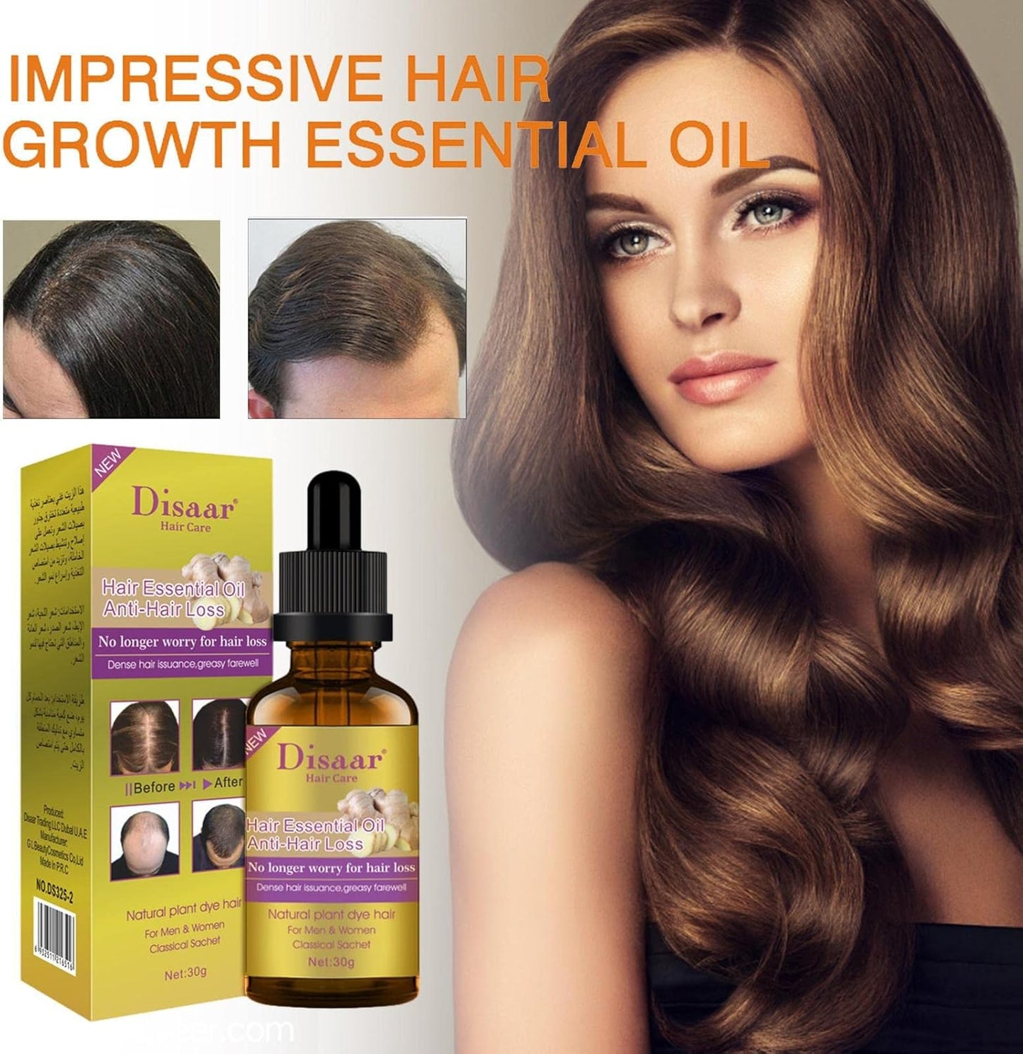 Aceite para el crecimiento del cabello PAGA UNO LLEVA DOS