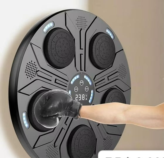 Máquina de Boxeo Musical Inteligente De 6 Puntos con Bluetooth y Luces LED