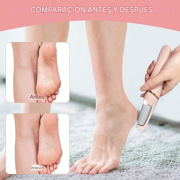 Combo depilador de cejas + removedor de callos
