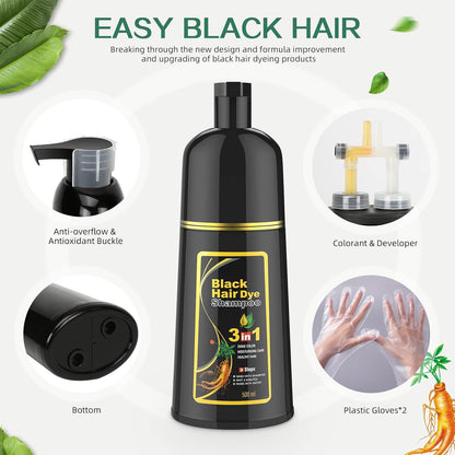 Shampoo para canas NEGRO