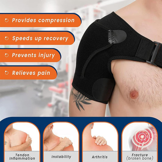Hombrera ajustable para Prevenir Lesiones, Alivio del Dolor, Tendinitis del Hombro
