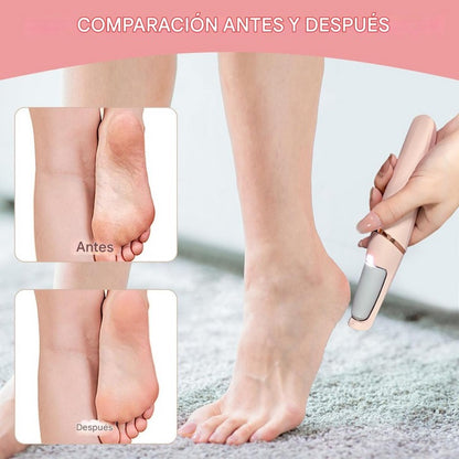 Combo depilador de cejas + removedor de callos