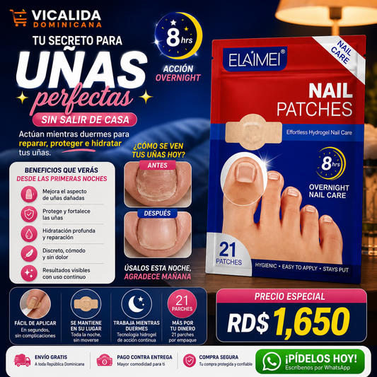 Parches para Uñas Pack 21 unidades