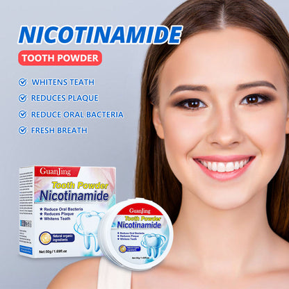 POLVO DENTAL BLANQUEADOR NICOTINAMIDE  PAGA UNO LLEVA DOS