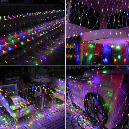 Multicolor 🎄Navidad al 50 % de Descuento - 💞Luces de Hadas Navideña💡