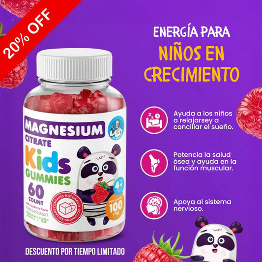 Gomitas Magnesio Para Niños 2.0