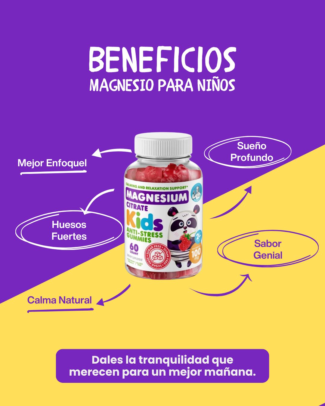 Gomitas Magnesio Para Niños 2.0