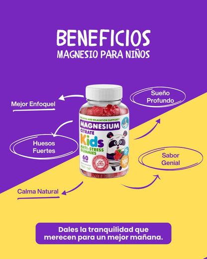 Gomitas Magnesio Para Niños 2.0