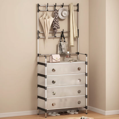 Zapatera Perchero con tapas