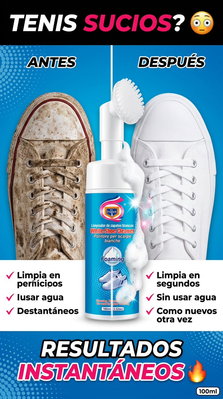 ESPUMA LIMPIA TENIS ✨👟
